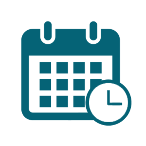Icon Kalender Das SOLID TERRASSENSYSTEM kann witterungsunabhängig ganzjährig verlegt werden.